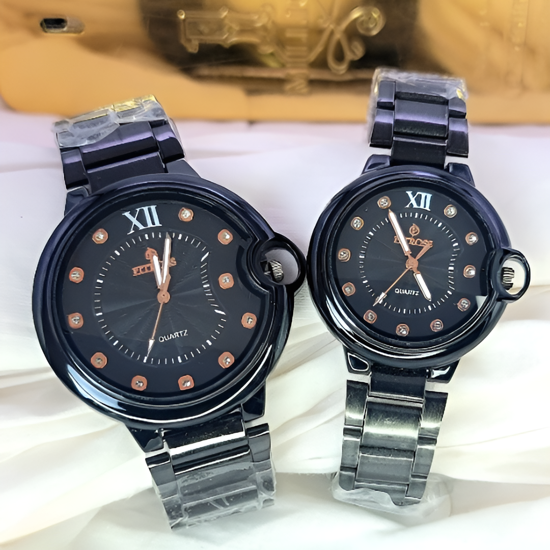 Fitros Couple Watch | Wrist Watch For Both Men & Women (Quality🔥 )